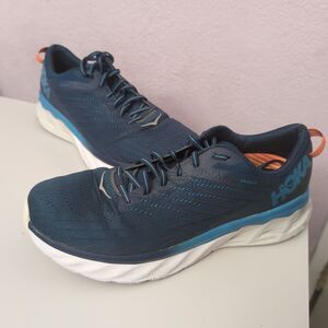 Hoka One One Arahi 4 Shoes Mens Size 14 Blue Hoka Shoe Non Orignl Insoles